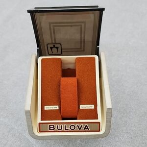 Vintage Bulova Watch Presentation Storage Box